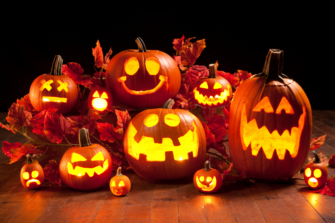 Halloween Jack-o-Lantern Pumpkins