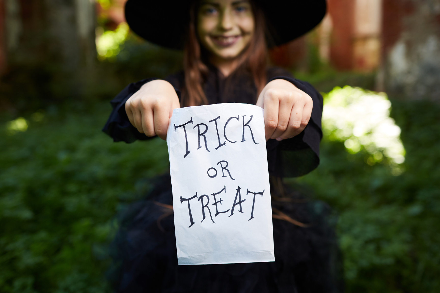 Trick or Treat Closeup